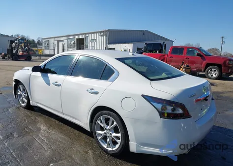 2014 Nissan Maxima 3.5 Sv z USA, uszkodzony, nr VIN 1N4AA5AP7EC482830
